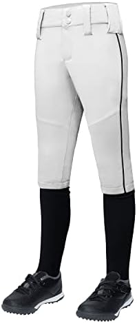 QBK 2T/3T/4T/5T/6T/7T Pantaloni de baseball Knicker pentru băiatul copilului cu conductă/împletitură laterală