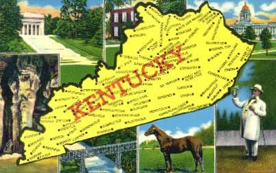 Frankfort, Carte poștală din Kentucky