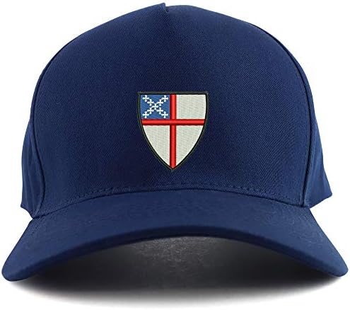 Magazin de îmbrăcăminte la modă Episcopal Shield Brodated 5 panou XXL CAP de baseball