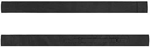 Yosoo sănătate Gear portabil biliard Tac sac, Negru Nailon biliard Tac bastoane sac cu curea reglabilă pentru protejarea Biliard Biliard Snooker Rod, 1/2 Tip 3/4 Tip opțional
