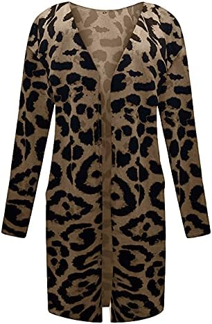 Xiloccer cele mai bune paltoane de iarnă pentru femei Jachetă Vintage jachetă în carouri Cardigan frontal deschis Doamnelor