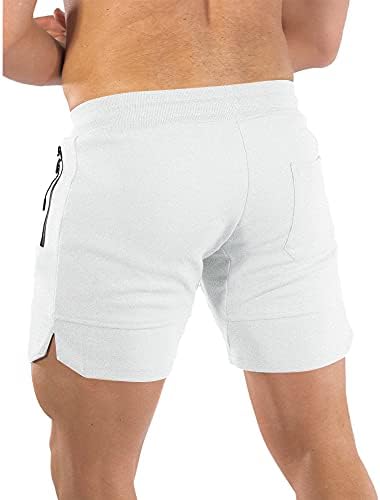 Pantaloni scurți de antrenament pentru bărbați buxkr 5 inch rapid uscat rapid pentru bărbați pentru bărbați, care alergând