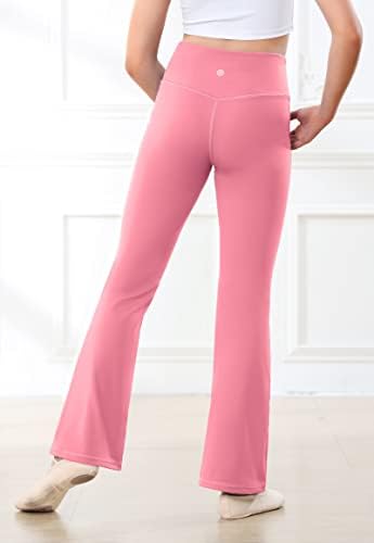 Pantaloni de yoga pentru fete Heathyoga pentru fete pentru fete Crossover pulover pantaloni de dans de dansuri de dans