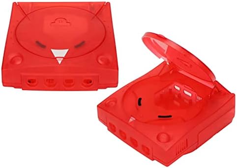 Locuință Shell, Impact rezistent translucid roșu de înlocuire a cazurilor translucide pentru ABS pentru Sega Dreamcast DC pentru