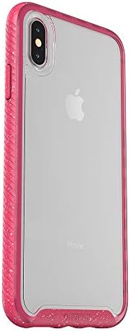 OtterBox carcasă transparentă cu margine de prindere colorată pentru iPhone Xs Max-Shock Berry