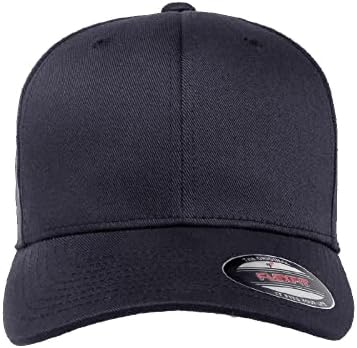 FlexFit Cap Cap de baseball pentru bărbați pentru bărbați | Capul original FlexFit Wooly Combred | Pălărie de baseball montată cu funcție de la mijloc