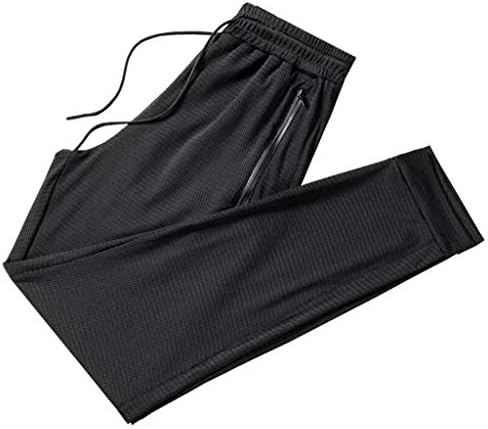 Pantaloni scobiți sport cu pantaloni subțiri subțiri de vară Air pentru bărbați, condiționare nouă pentru bărbați, costume