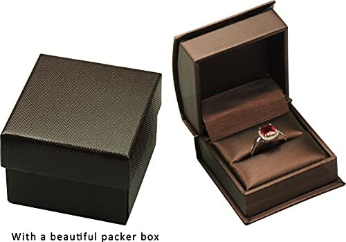 Cutie inel pentru propunere logodna de nunta Culoare Neagra lux Soft Touch PU Piele Arc în formă de inel Bijuterii Cadou titular