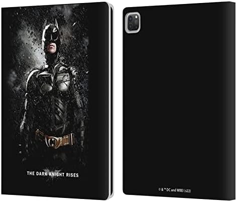 Head Case Designs au licențiat oficial The Dark Knight Rises Bane Key Art Art Piele din Portofel Capacul Casei Compatibil cu