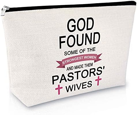 Sfodiary pastorului soția apreciere cadouri machiaj Sac religioase cadou pentru femei Inspirational cadou pentru fata cosmetice