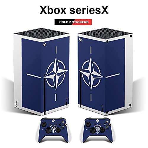 Steagul NATO Xbox SeriesX consolă și controler Skins vinil piele Decal autocolant capac ambalaj