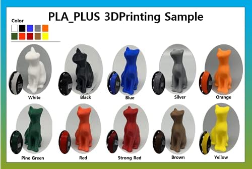 CUBICON PLA Plus Filament de imprimantă 3D, 1,75 mm, maro, bobină de 1 kg, pachet de vid