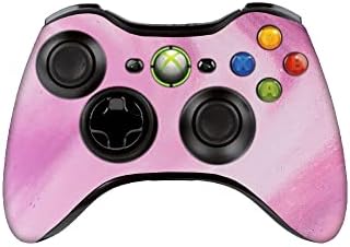Gadgets înveliți pielea autocolantului de decalare de vinil imprimat doar pentru controlerul Xbox 360 - nuanțe roz