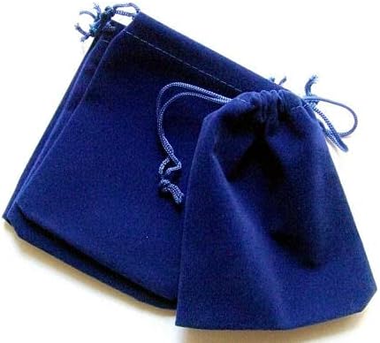 Albastru catifea Potli cadou pungi sac asortate culoare pentru Crăciun Diwali Paste Ziua de nastere nunta aniversare Designer cadou-80pc
