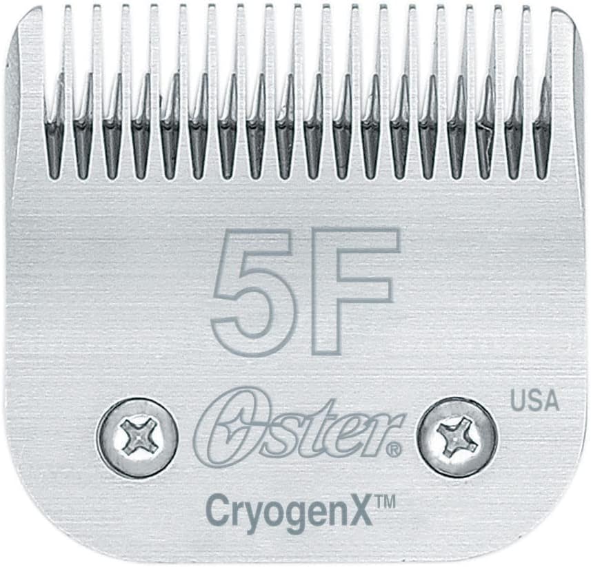 Produse Oster DOS78919176 Cryogenx A5 Clipper instrumente de îngrijire a câinilor cu lamă completă, Dimensiunea 5f