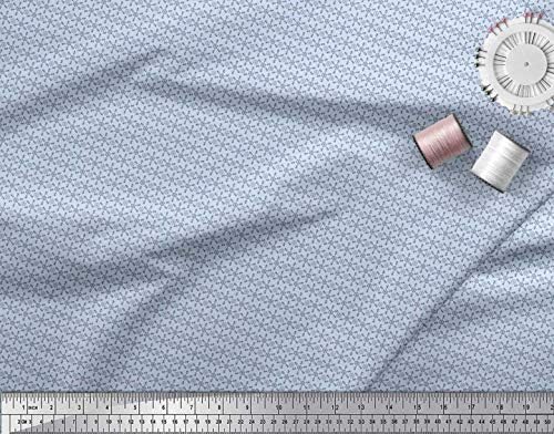 Soimoi bumbac Jersey Fabric Fulg De Nea Shirting imprimate ambarcațiuni Fabric de curte 58 Inch larg