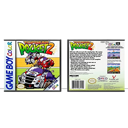 Top Gear Pocket 2 / Game Boy Color-Numai Carcasa Jocului-Fără Joc