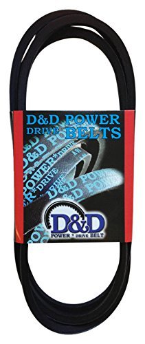 D&D PowerDrive 9R785 Beltă de înlocuire standard metrică, 3L, 1 -bandă, 31 lungime, cauciuc