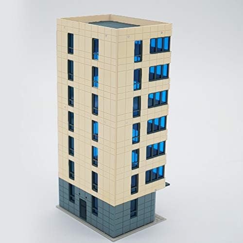 Outland Modele Feroviare Colorate Oraș Modern Clădire Înalt Apartament N Scară