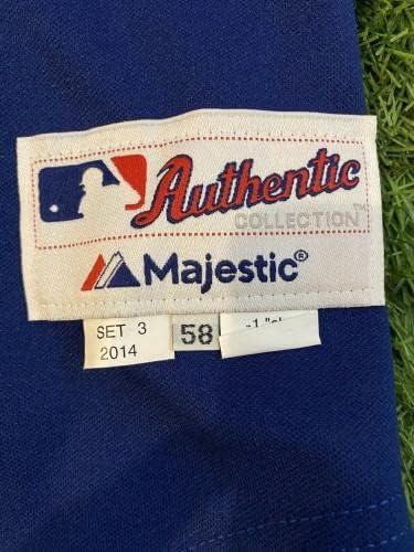 Jocul Prince Fielder Texas Rangers a folosit Jersey Worn 2014 MLB Auth „Home Run 288” - MLB Game a folosit tricouri